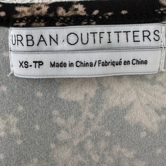 Urban Outfitters Julia Tiered Frock Mini Dress XS Super Soft Floral - Picture 6 of 12